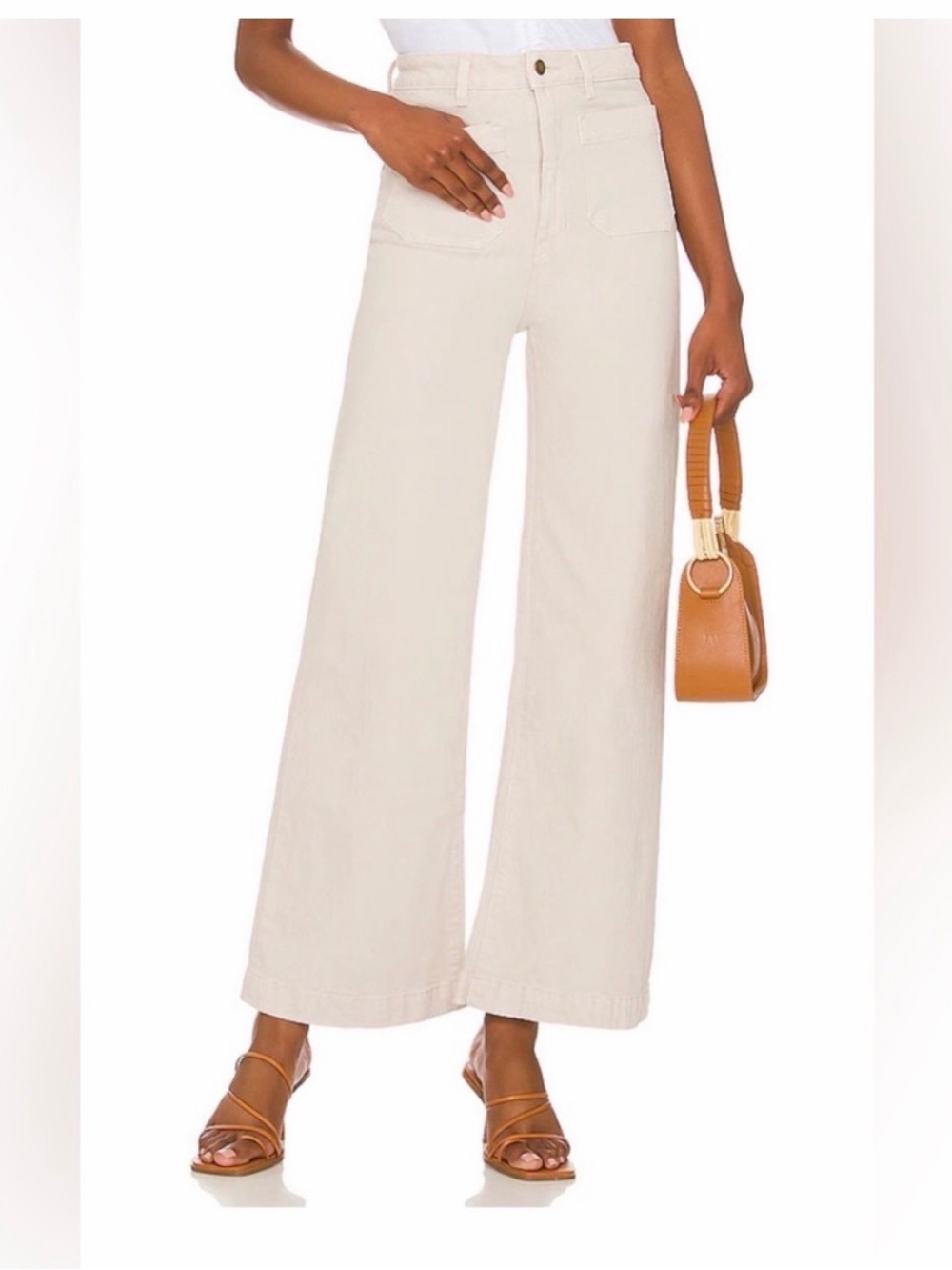 Rolla’s Sailor Comfort Jeans— off white— Brand New with tags 26